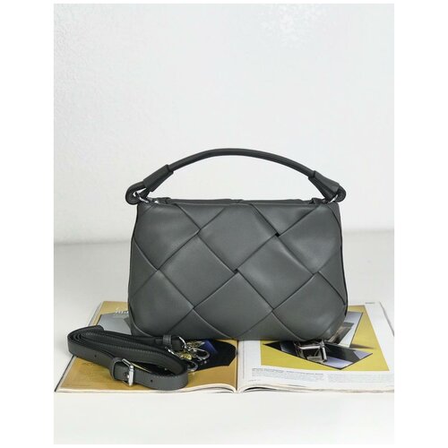 фото Сумка женская 4156b9568 gray polina & eiterou