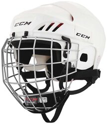 Шлем хоккейный CCM Fitlite 50 helmet combo SR, р. L, белый