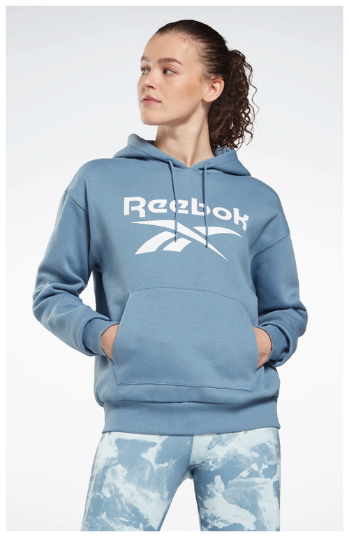 Худи Reebok RI BL Fleece Hoody, размер XXS, голубой