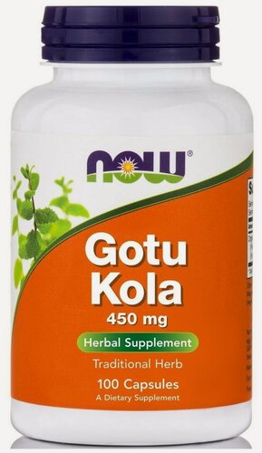 Изображение товара NOW Gotu Kola, 100 капс.