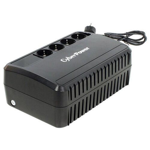 ИБП CyberPower BU850E, Line-Interactive, 850VA/425W, 4 Schuko розеток, Black