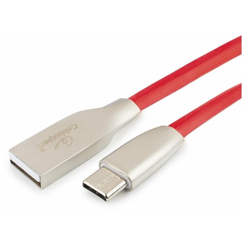 USB Type-C кабель Cablexpert CC-G-USBC01R-3M кабель usb 3 1 тип c usb 2 0 тип a cablexpert cc g usbc01r 3m 3 0m