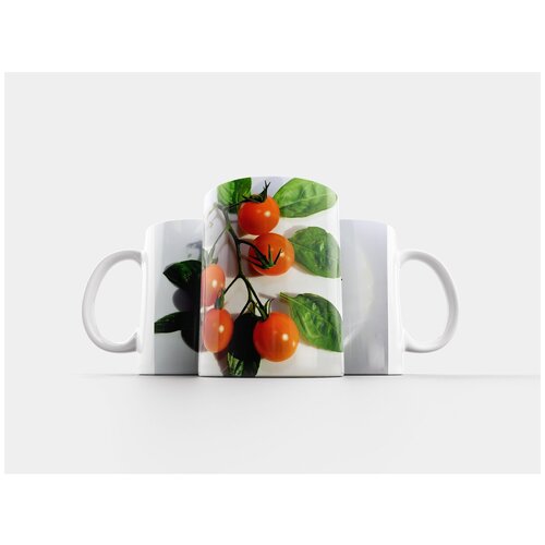 фото Кружка "помидоры, сад, желтый" 320 мл lotsprints