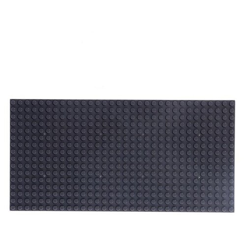 фото Пластина-перекрытие для конструктора, 25,5 × 12,5 см, цвет серый мульти-пульти