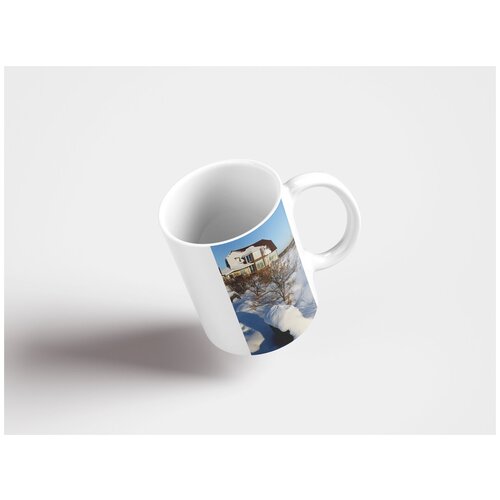 фото Кружка "зима, дом, день" 320 мл lotsprints