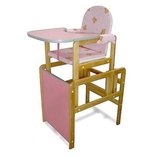 Стул-стол для кормления Матрешка цвет беж-лате