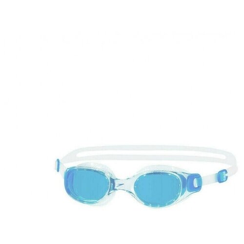 фото Очки для плавания speedo futura classic , арт.8-108983537a, голубые линзы, прозрачная оправа