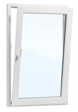 Окно ПВХ Rehau Grazio 70мм 1-створчатое с фурнитурой Roto 2-камерный Стеклопакет ШхВ мм: 700х1150