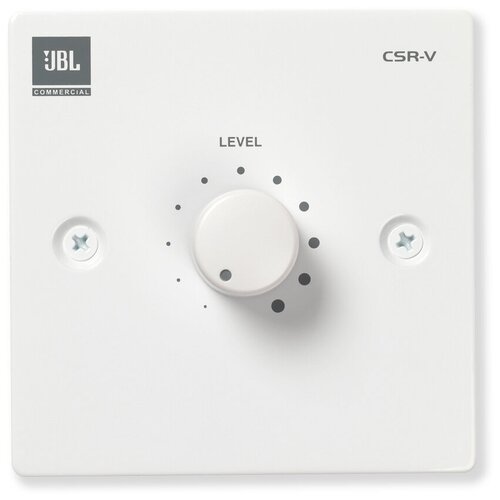 JBL CSR-V-WHT настенный контроллер управления громкостью. Цвет белый.