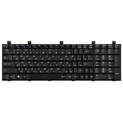 Клавиатура для ноутбука Toshiba Satellite P100 M60 Series Плоский Enter Черная без рамки PN MP-07A56CU-442 AEBD10I7015-RU AEBD10IU011-US 1322₽