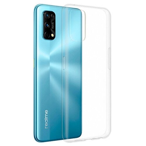 Силиконовый чехол для Realme 7 Pro прозрачный 1.0 мм