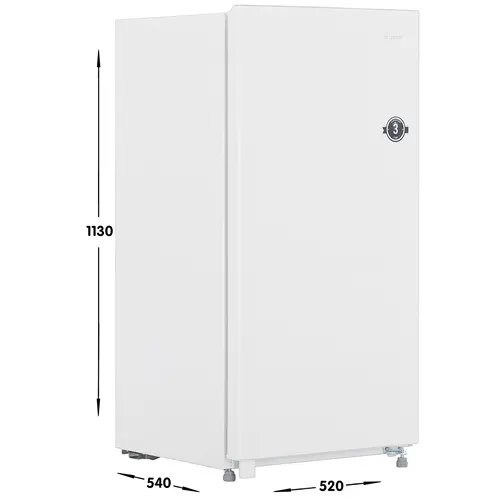 Холодильник компактный DEXP S2-0160AMA белый - фотография № 6
