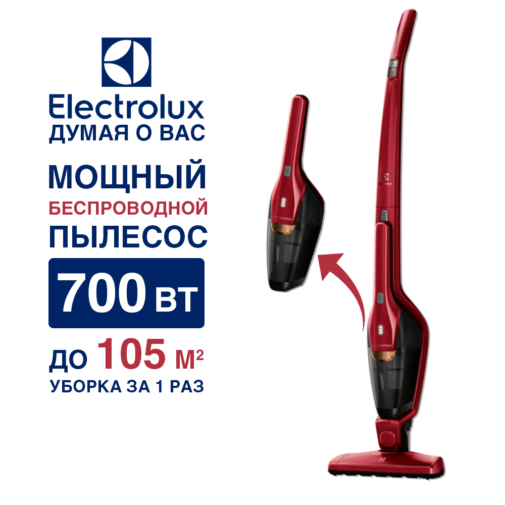 Беспроводной Пылесос ELECTROLUX EERC75WRK