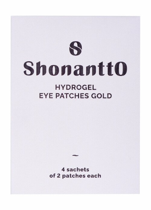 SHONANTTO Hydrogel Eye Patches Gold sachet 2 patchs Гидрогелевые патчи для глаз 