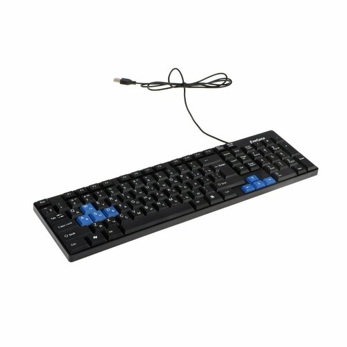 Клавиатура Professional LY-402N проводная мембранная 102 клавиши USB чёрная 97000₽