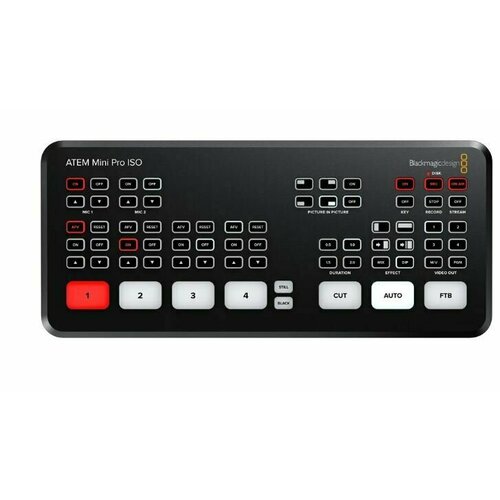 Клавиатура Синхронизатор Blackmagic Design ATEM Mini PRO черный 5899900₽