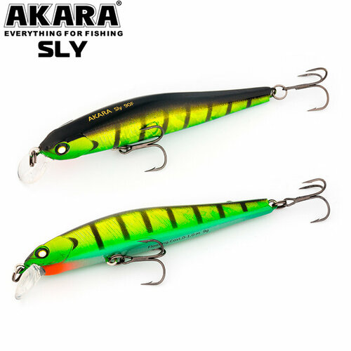 фото Воблер akara sly 90sp 9 гр. (1/3 oz 3,5 in) a132