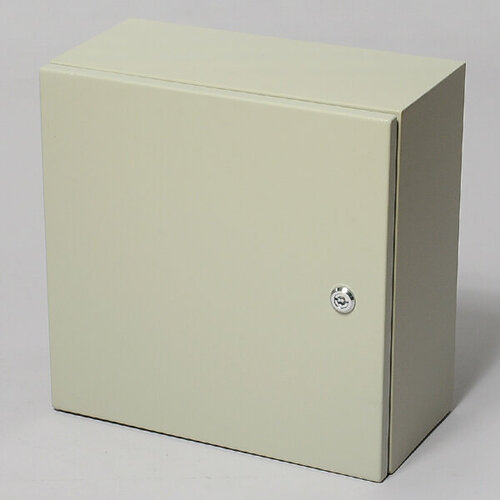 Шкаф IP65 400х400х200мм светло-серый с монтажной платой Saipwell SPT-404020