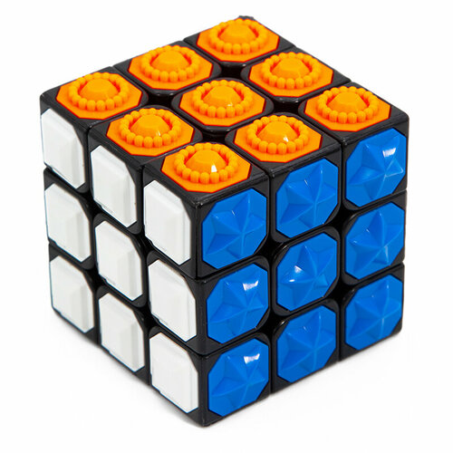 кубик рубика 3x3 для слепых yj blind cube Кубик Рубика YJ для слепых, тактильный кубик цветной