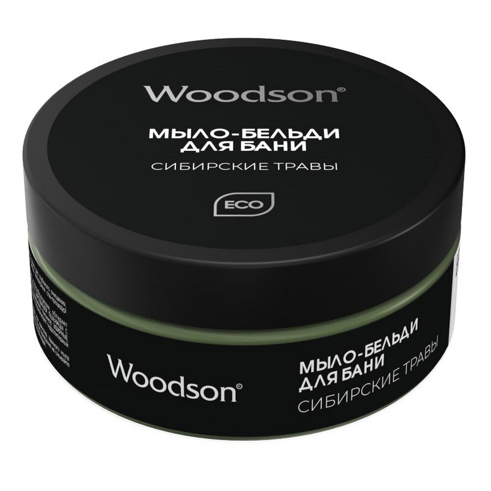 Мыло-бельди для бани WoodSon Сибирские травы 170 мл (арт. WK37)