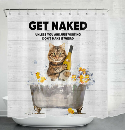 Шторка для ванны Get naked