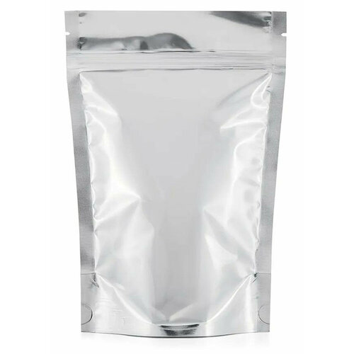 Упаковка из 50 дой-пак металлизированных пакетов с прозрачной стороной (размером 240х330 мм) (серебристый)