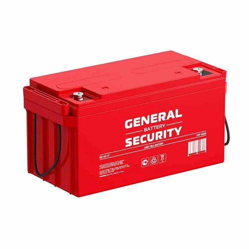 Аккумуляторная батарея General Security GS65-12 аккумулятор для ибп general security gsl7 2 12 12 в 7 2 ач