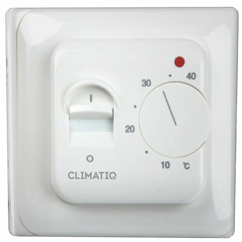 фото Терморегулятор climatiq bt белый iqwatt