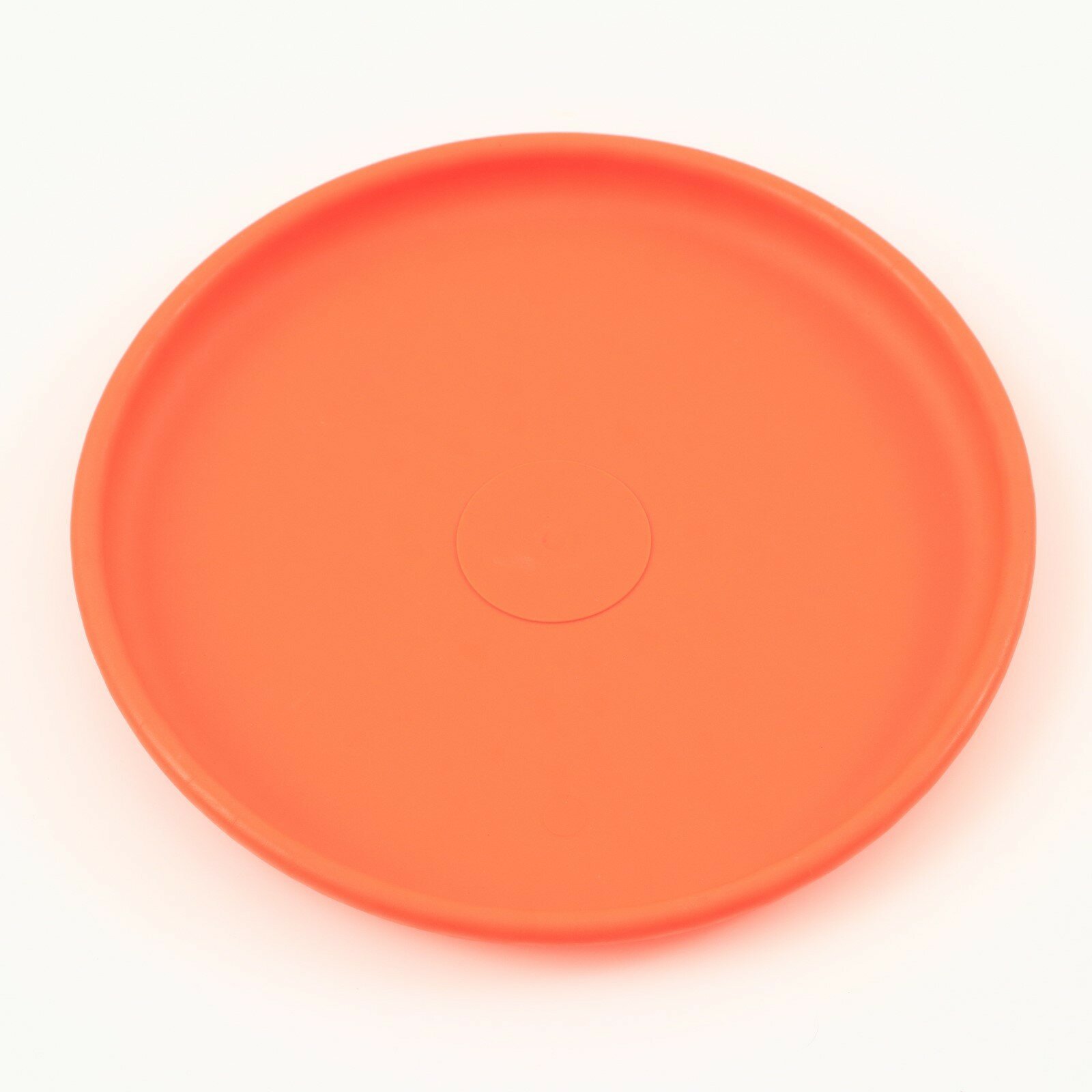 Фрисби "Летающая тарелка", 23 см, оранжевый - фотография № 4