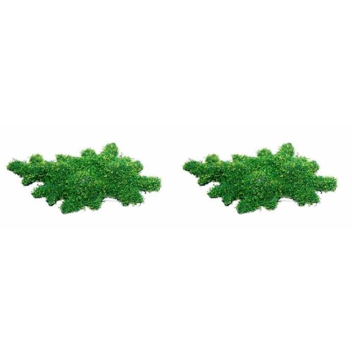 Fauna International Декорация для аквариума Зеленый мох, 11 см х 6 см х 2 см, 2 шт.
