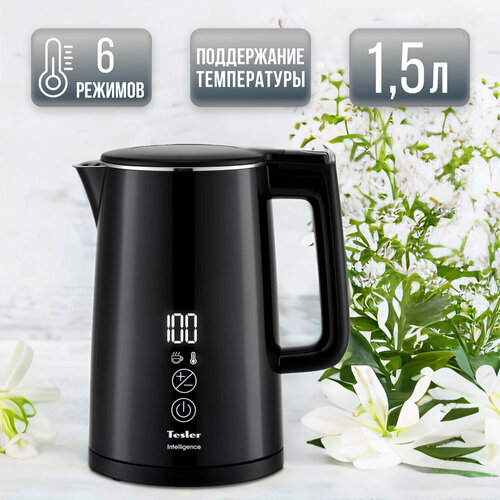 Чайник электрический TESLER KT-1520 BLACK 329500₽