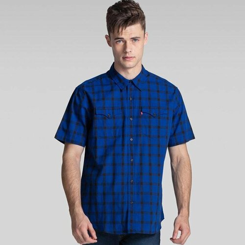 Рубашка Levis, размер S, синий