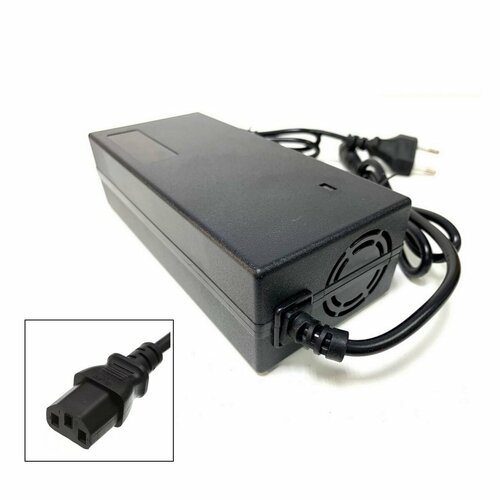 Зарядное устройство зарядник 60v -2A для электросамокатаэлектровелосипеда разъем С13 1780₽