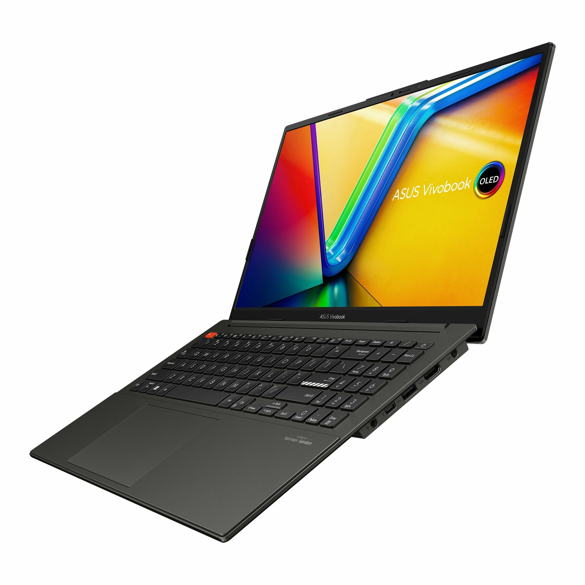 Ноутбук ASUS VivoBook S 15 OLED BAPE Edition K5504VA-MA343W 90NB0ZK5-M00L10 (15.6", Core i9 13900H, 16Gb/ SSD 1024Gb, Iris Xe Graphics eligible) Черный - фото №9