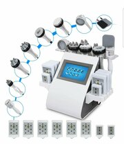 AURO Аппарат Kim 8 (10в1): Кавитация, Липолазер, RF для тела и лица, Вакуум, биполярный RF, Криотерапия, Фотон, Миостимуляция