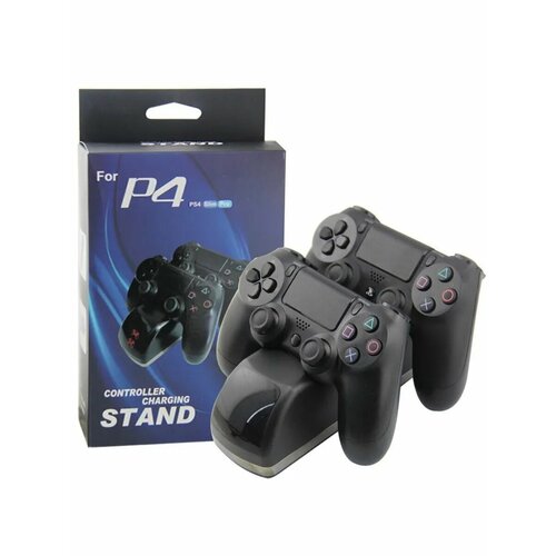Заряднаядок-станция SND для 2х джойстиков PS4 кабель 1м световой индикатор 130000₽