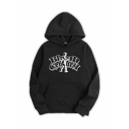 фото Худи bloom century, размер 52, черный