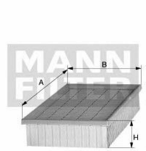 Воздушный фильтр Mann-Filter - фото №15