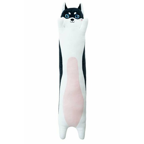 Мягкая игрушка СмолТойс Хаски обнимашка 110 см мягкая игрушка кот обнимашка 110см смолтойс [6483 бж 110]