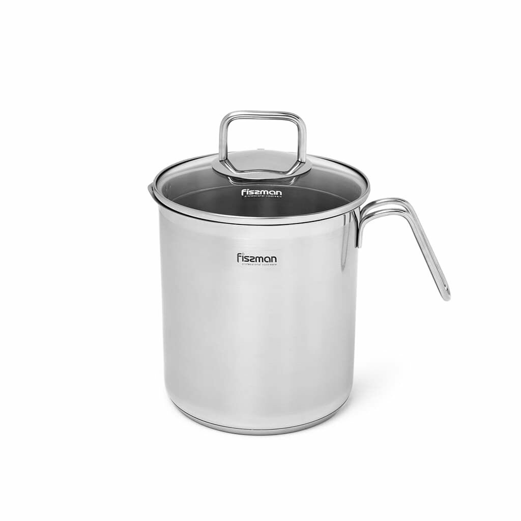 Кастрюля Fissman ASPARAGUS для варки овощей 16x18 см / 35 л с крышкой (нерж. сталь) (5099)