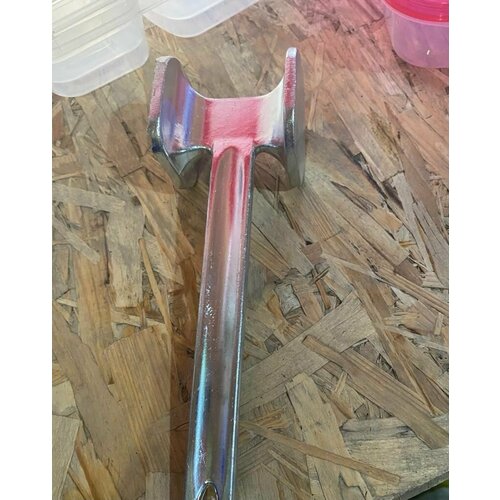 Двухсторонний молоток для отбивания мяса из нержавеющего материала 25 см 769₽