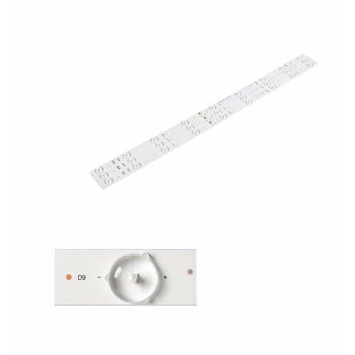 LED backlight / Светодиодная подсветка для телевизоров 32, GC32D09-ZC14F-05, 303GC315037 (комплект, 3 шт) пульт для тв dexp f32b7000b