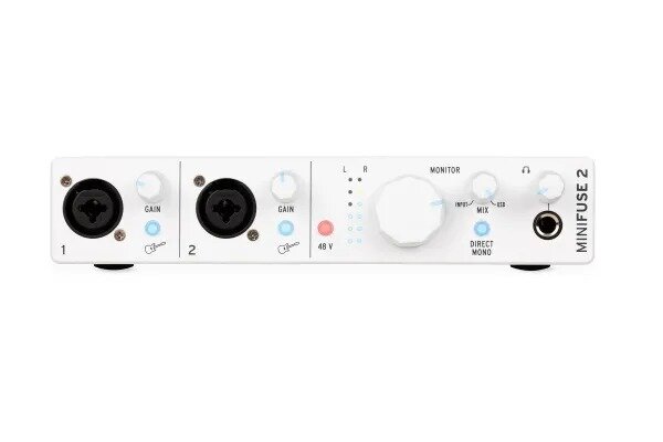 Аудиоинтерфейсы для домашней студии Arturia MiniFuse Recording Pack White