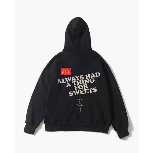 фото Худи , размер xxl, белый, черный нет бренда