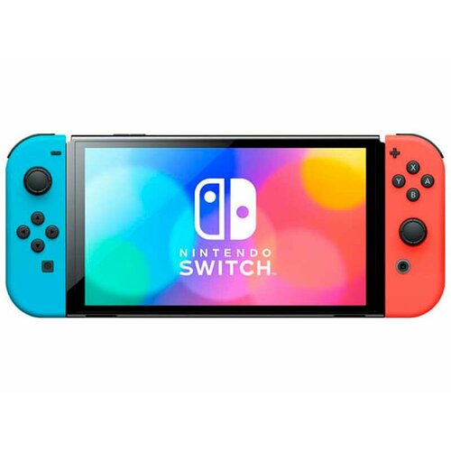 Портативная игровая консоль Nintendo Switch OLED HEG-S-KABAA HKG NeonBlue 3789900₽