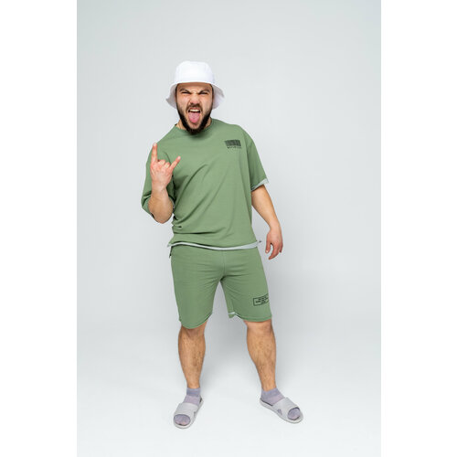 Комплект одежды , размер 48, зеленый