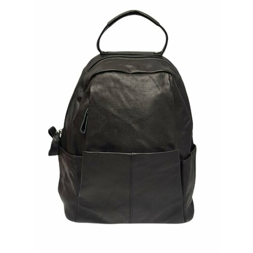 Рюкзак TAY-9002-Black, фактура зернистая, черный