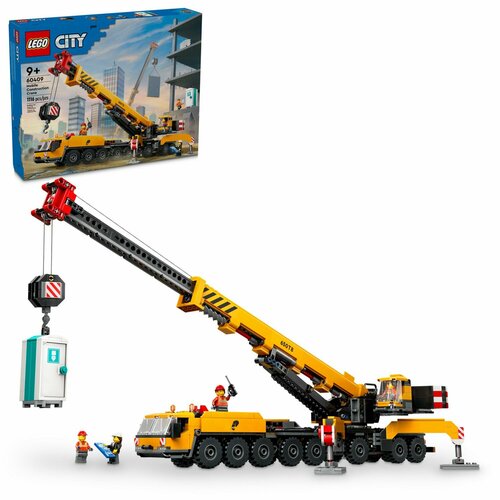 Конструктор LEGO City 60409 Желтый передвижной строительный кран 10990₽