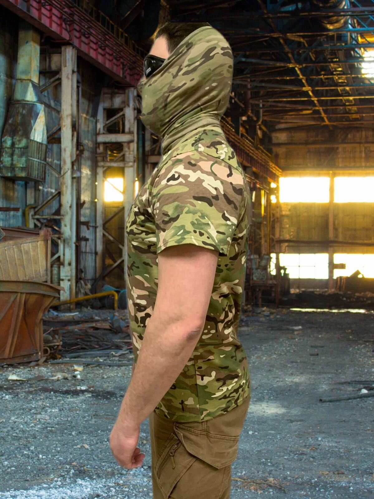 Футболка тактическая WSAT камуфляж — фото 1