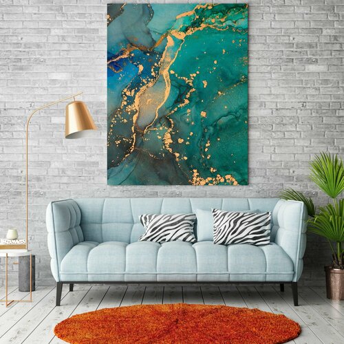 Картина для интерьера на стену Абстракция на холсте, 40х60 см, Leyla art